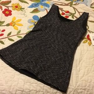 Lucy Cross Country Tank Top with shelf bra NWT